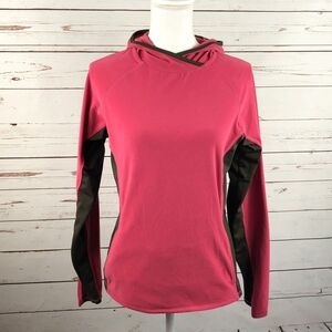 LOLË Pink Brown Hoodie L